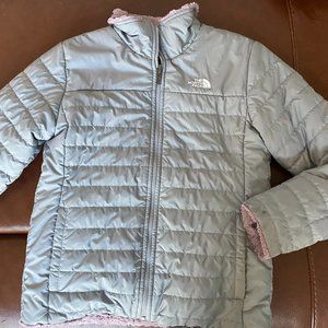 North Face Quilted/Fur Lined Reversible Jacket